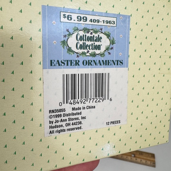 24 Vtg 1999 Spring Easter Small Resin Ornaments Gardening Grannycore Grandmacore - Picture 7 of 9